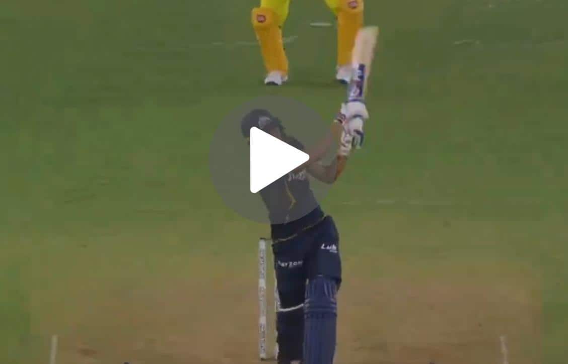 [Watch] Deshpande's 'Deadly Bouncer' Rattles Gill As GT Skipper Departs After Reaching His Ton